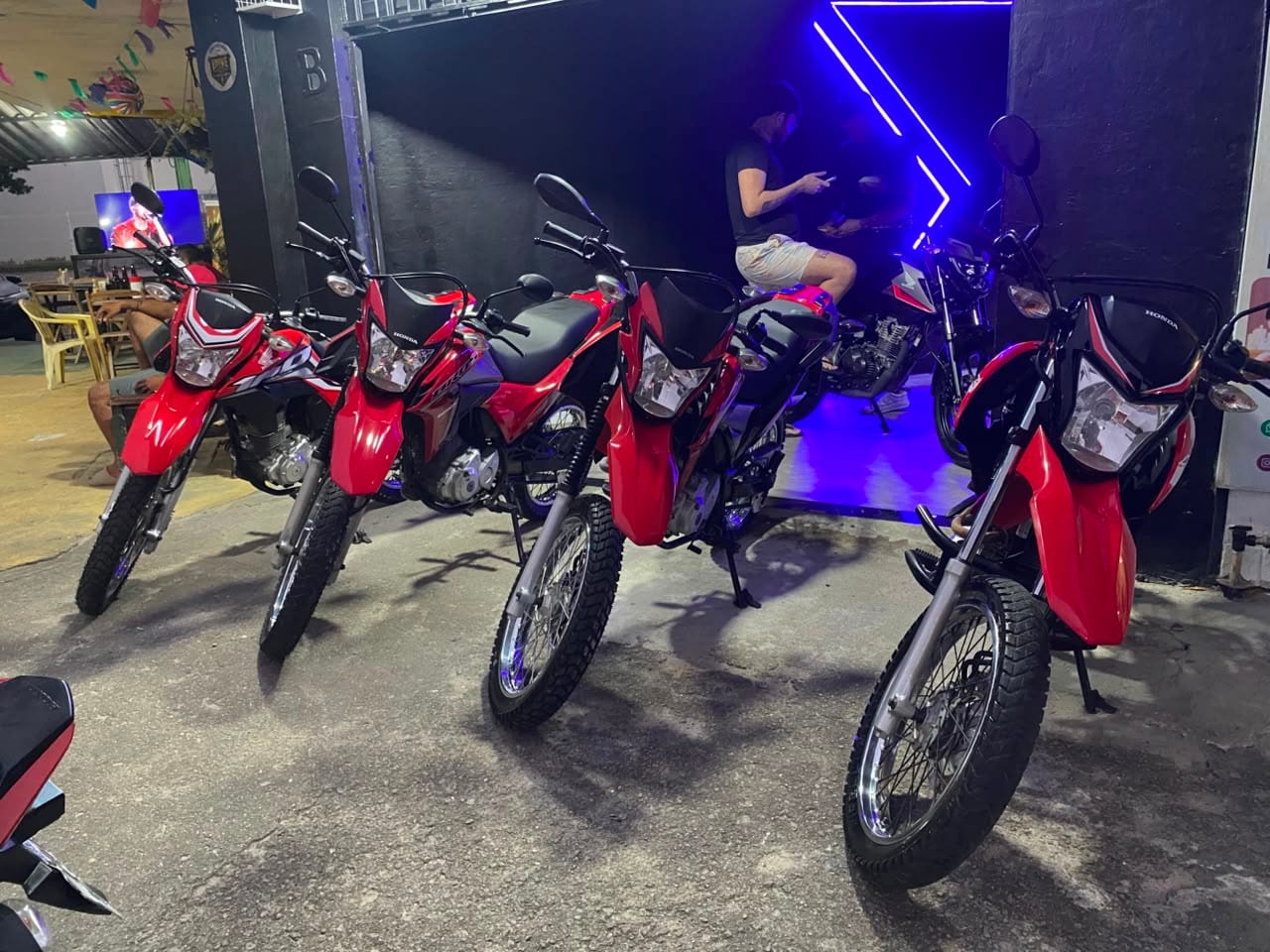 Interior do showroom